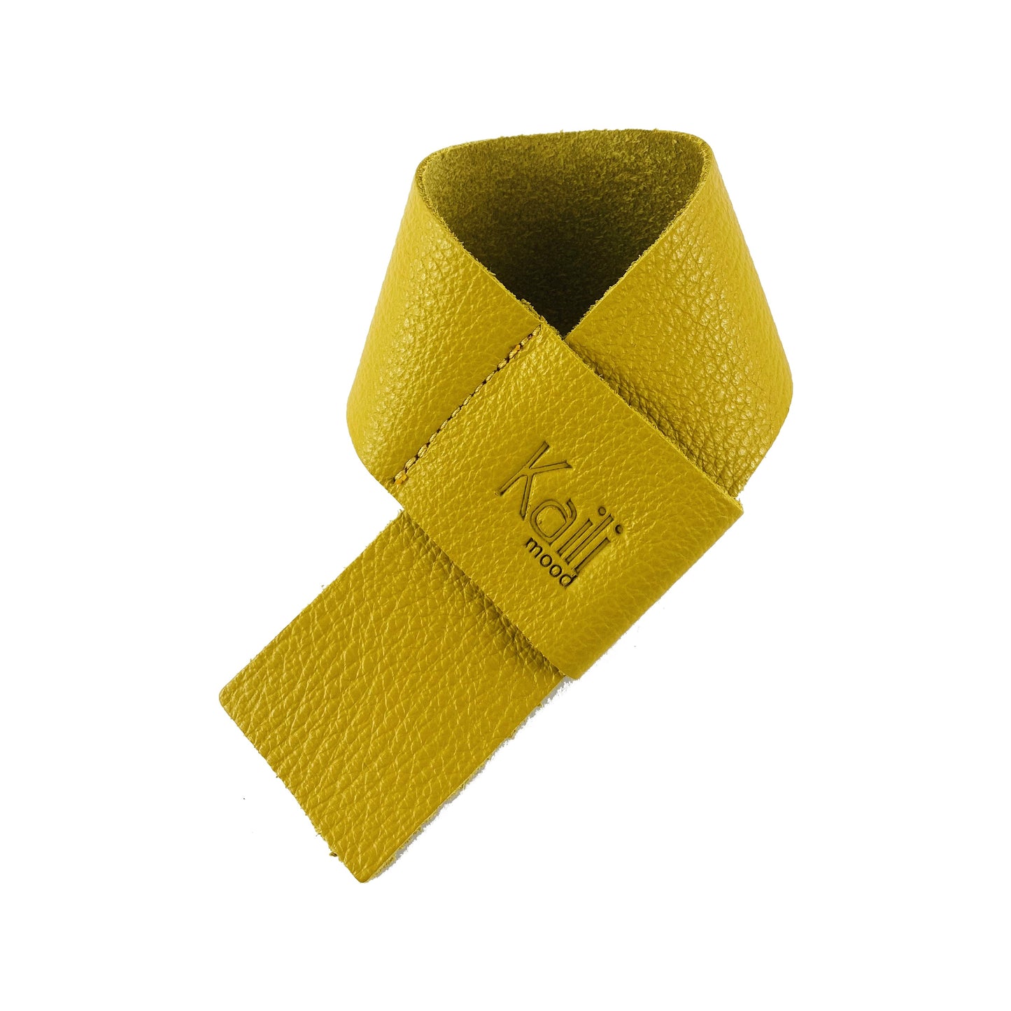 K0010RB | Salvagoccia per Bottiglia Made in Italy in Vera Pelle pieno fiore, grana dollaro - Colore Giallo. Dimensioni: cm 27 x 4 x 0,5. Confezione: Gift Box rigido fondo/coperchio