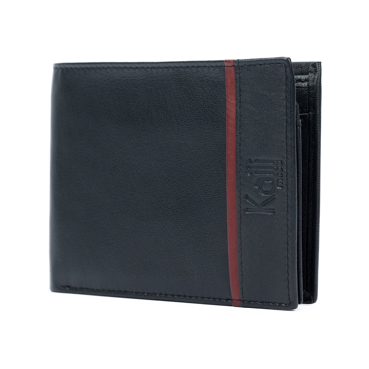 K10904AB - Portafogli Uomo in Vera Pelle Col. Nero