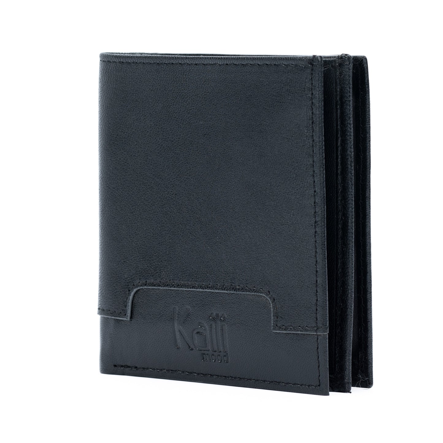 K11025AB - Portafoglio Uomo in Vera Pelle Col. Nero