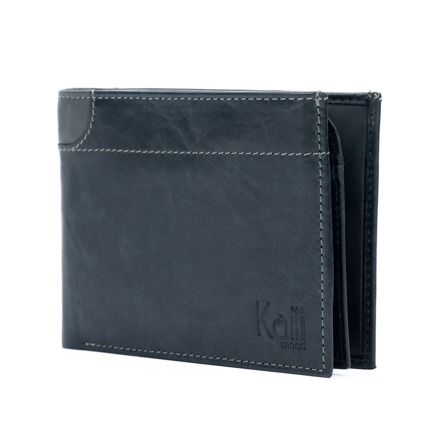 K11105AB - Portafogli Uomo in Vera Pelle Col. Nero