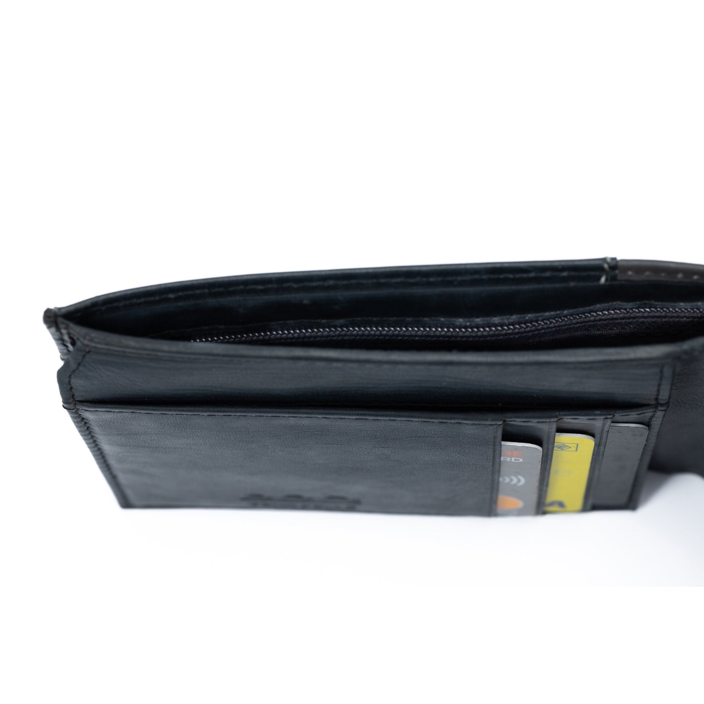 K11105AB - Portafogli Uomo in Vera Pelle Col. Nero