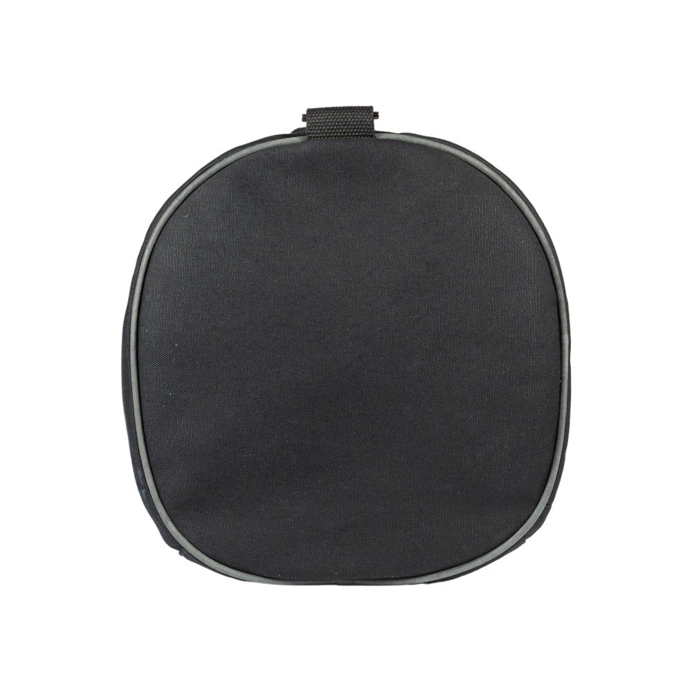 K2006AF | Borsone da Viaggio in Canvas di Cotone 100% /Vera Pelle, pieno fiore, Naked - Colore Nero, chiusura con lampo. Dimensioni: cm 45 x 25 x 28 - Confezione: Sacchetto in Tnt