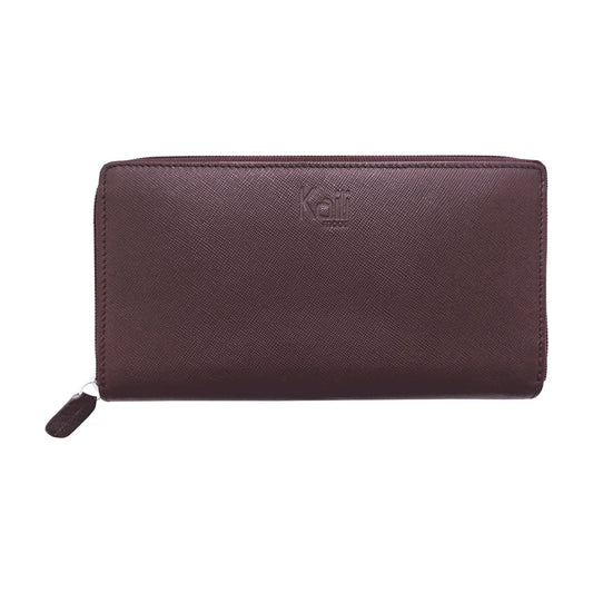 K10838XB | Portafogli Donna in Saffiano Vera Pelle. Colore Bordeaux. 6 slot per carte di credito. Dimensioni da chiuso: cm 18,5 x 10 x 2,5. Confezione: Gift Box rigido fondo/coperchio