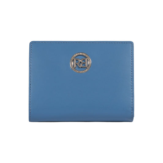 RB1083SCP | Portafogli Donna Made in Italy in Vera Pelle Liscia Opaca. Colore Glicine. Dimensioni (da chiuso): cm 13 x 9 x 2,5